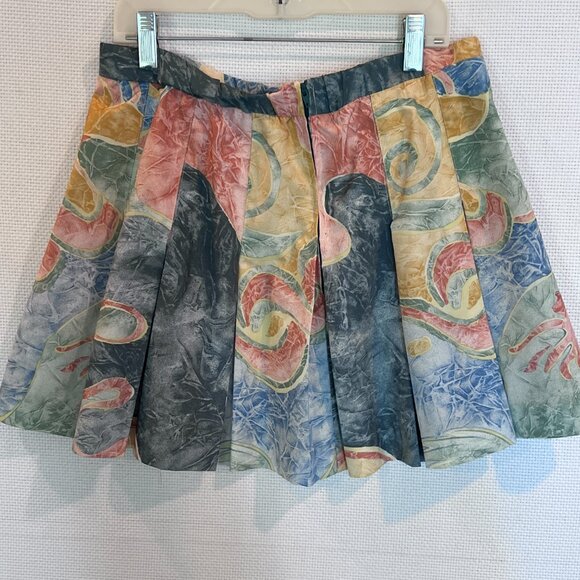 Vtg Lily's of Beverly Hills Matching Tank Top & Pleated Skirt Set M (Sz 12) READ - Picture 11 of 14